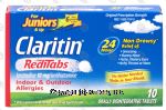 Claritin RediTabs allergy relief, reditabs, non-drowsy, 24 hour, orally disintegrating tablets Center Front Picture